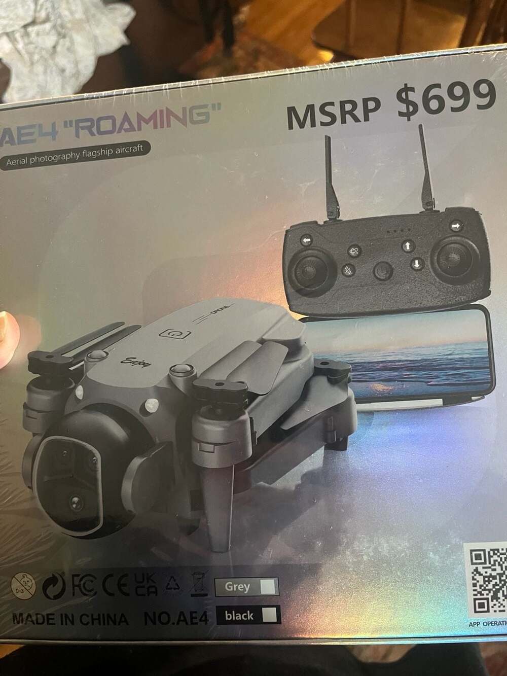 AE4 "ROAMING" Aerial Photography Flagship Aircraft Camera Drone